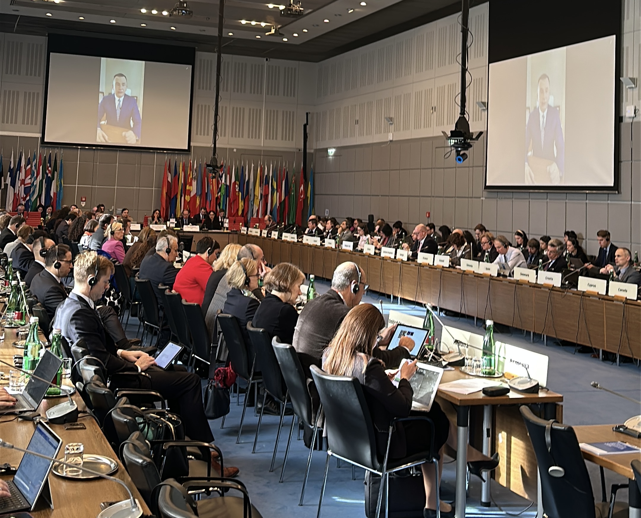 Ukrhydroenergo Urges International Action on Water Security at OSCE Forum