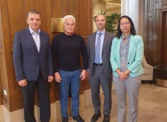 On September 22, Ihor Syrota, CEO of Ukrhydroenergo, met with experts from Environment Canada