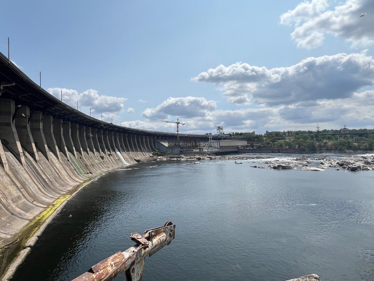 Current situation at the Dnipro HPP: Ukrhydroenergo continues restoring  lost capacity | Ukrhydroenergo
