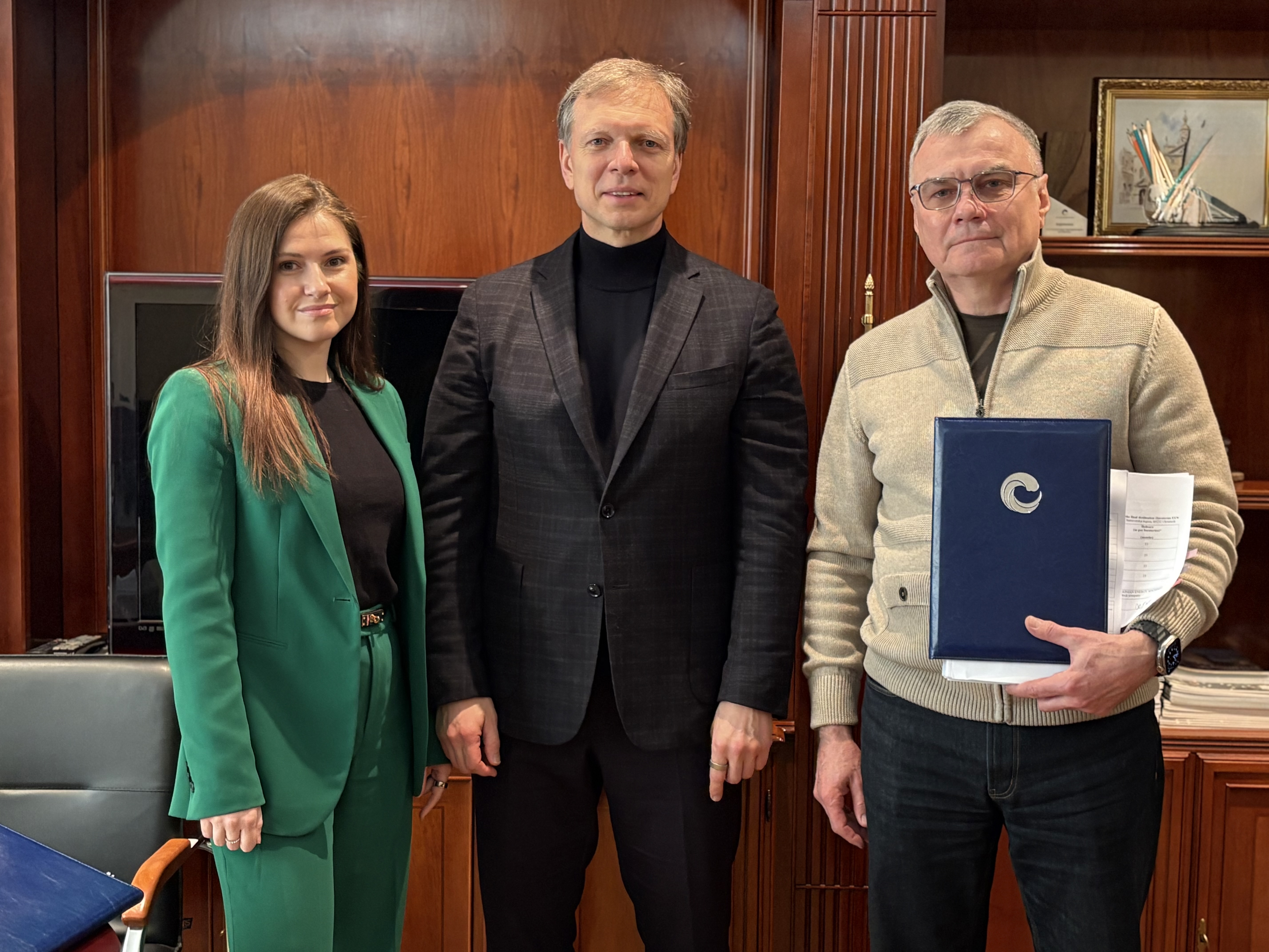 Partnership benefiting Ukraine: Ukrhydroenergo and Ukrainian Energy Machines strengthen their cooperation