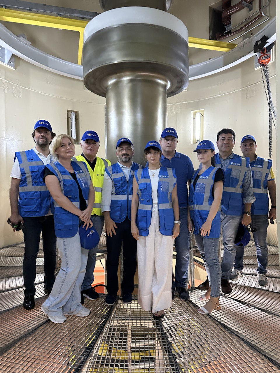 Representatives of Ukrhydroenergo visited the hydroelectric power station in Artvin, Turkey5