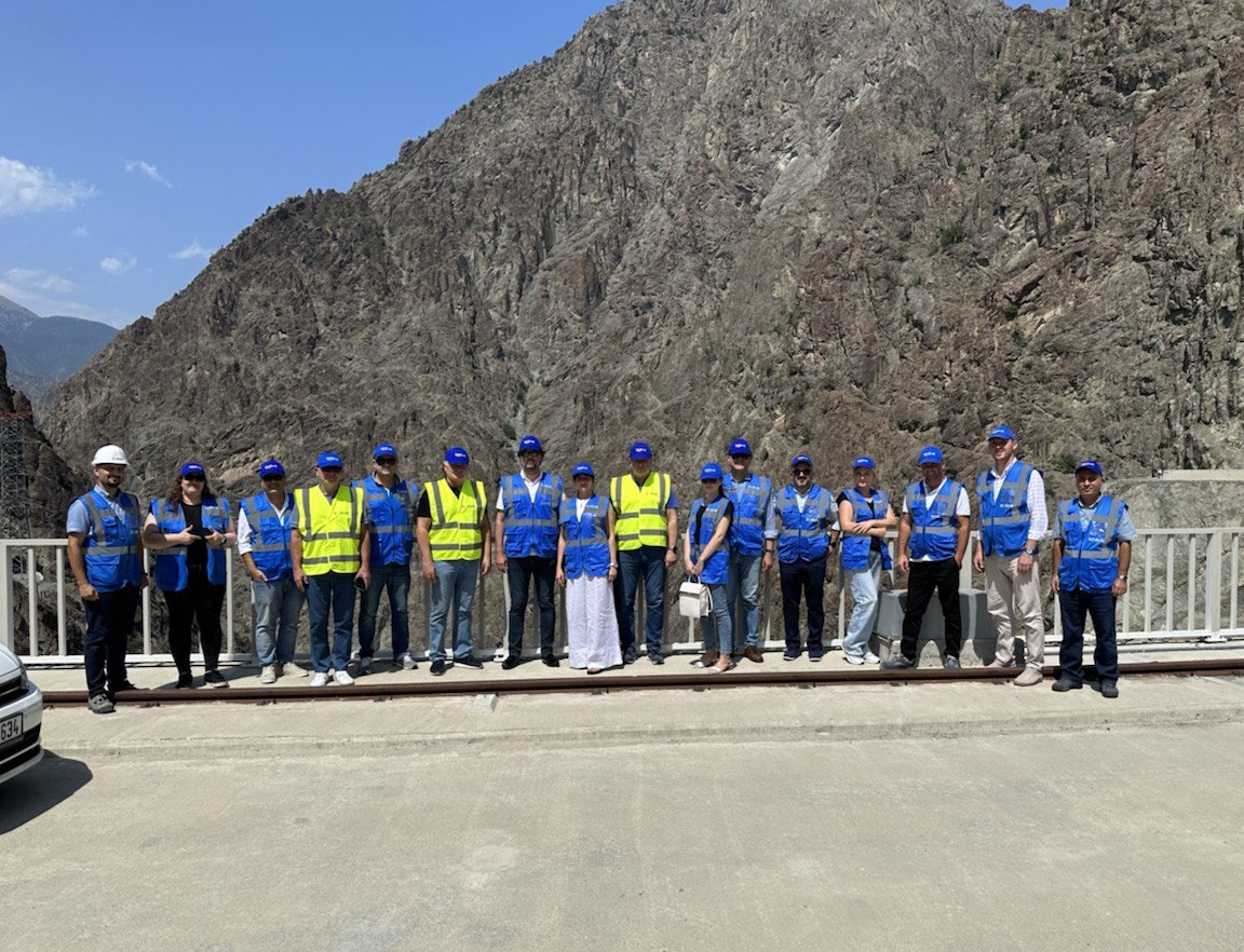 Representatives of Ukrhydroenergo visited the hydroelectric power station in Artvin, Turkey1