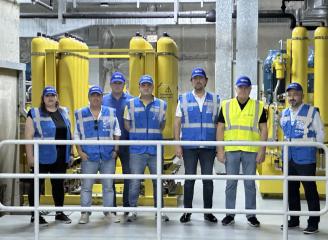 Representatives of Ukrhydroenergo visited the hydroelectric power station in Artvin, Turkey